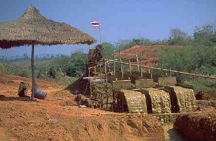 thai ruby, ruby mining, ruby mines, bo rai, cambodia, ruby, chanthaburi, sapphire, gemology