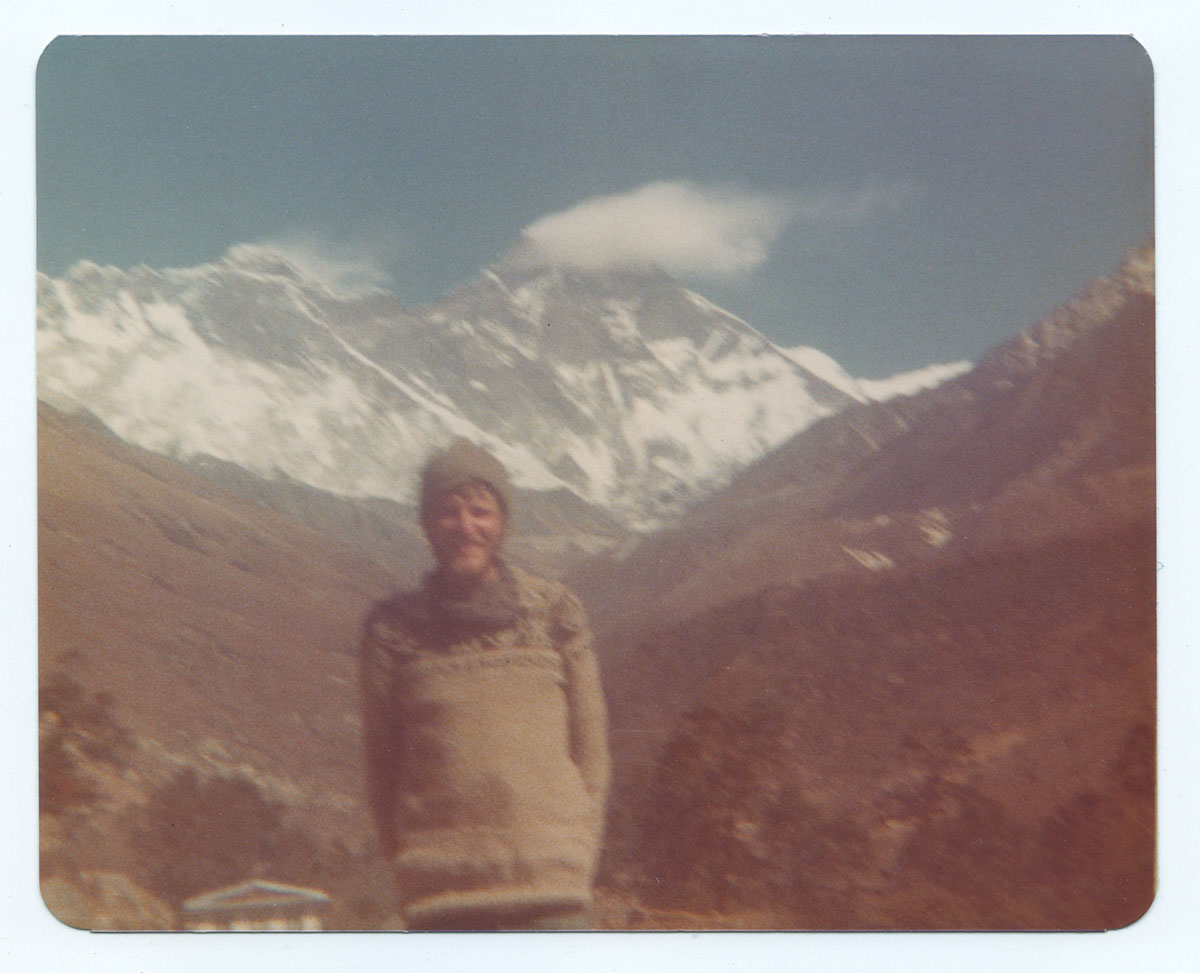 Richard Hughes, Tangboche Monastery, Khumbu, Nepal—January 1977