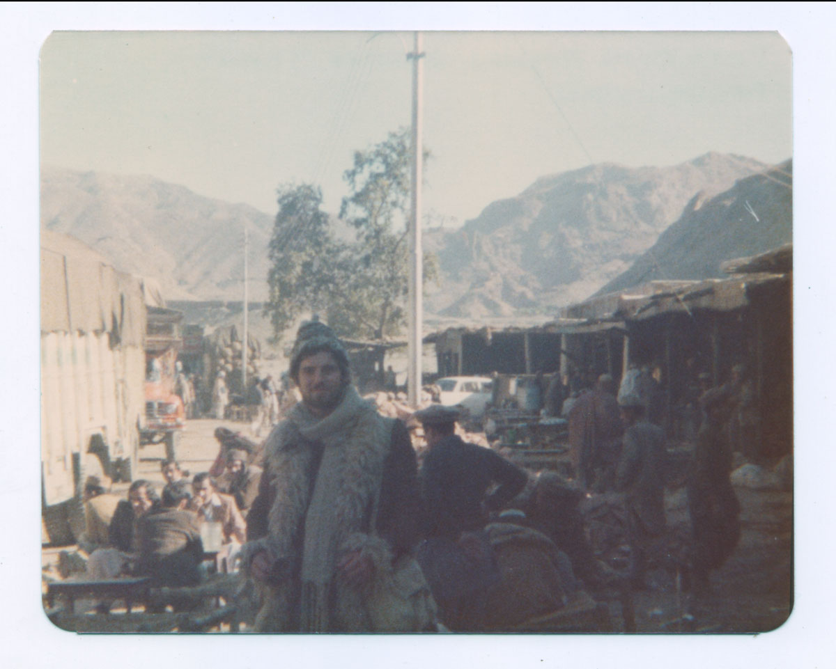 Peter on the Afghan-Pakistan border—1976