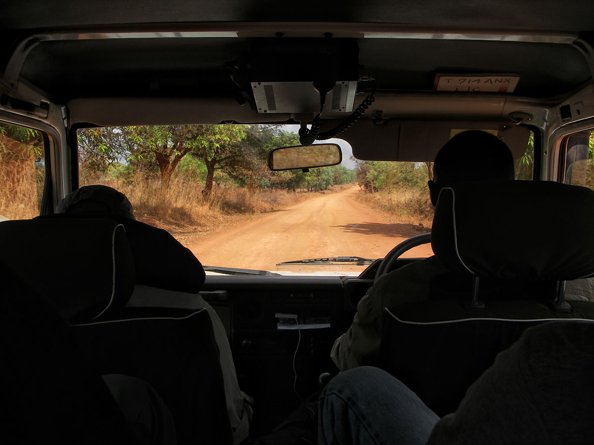 The road from Songea to Tunduru