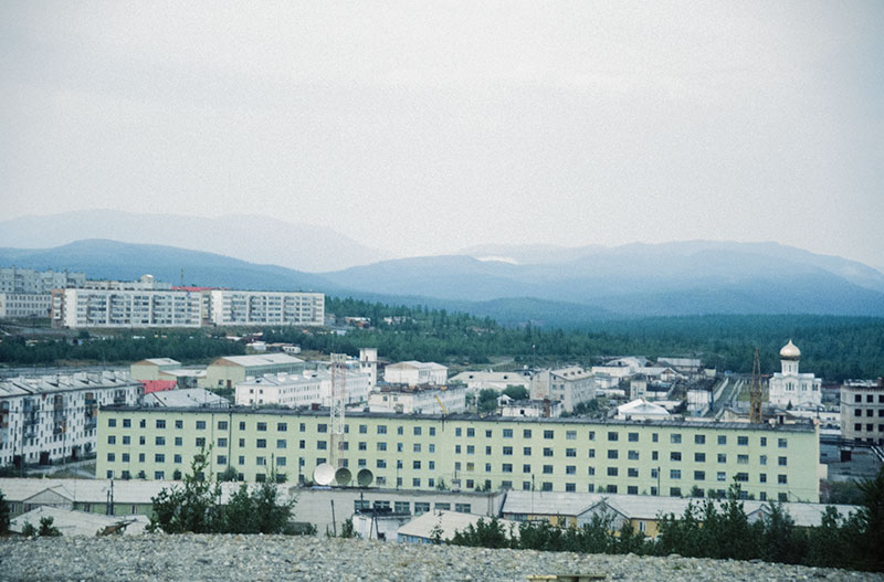 The Polar Ural town of Kharp, jump-off point for the Polar jadeite deposits