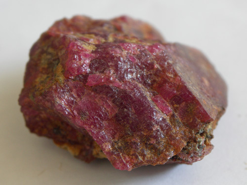 Rough Tajik ruby